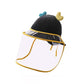 Baby Out Protective Cover Baby Anti Droplet Cap Winter Children's Mask Wool Protective Cap Wind Proof Detachable