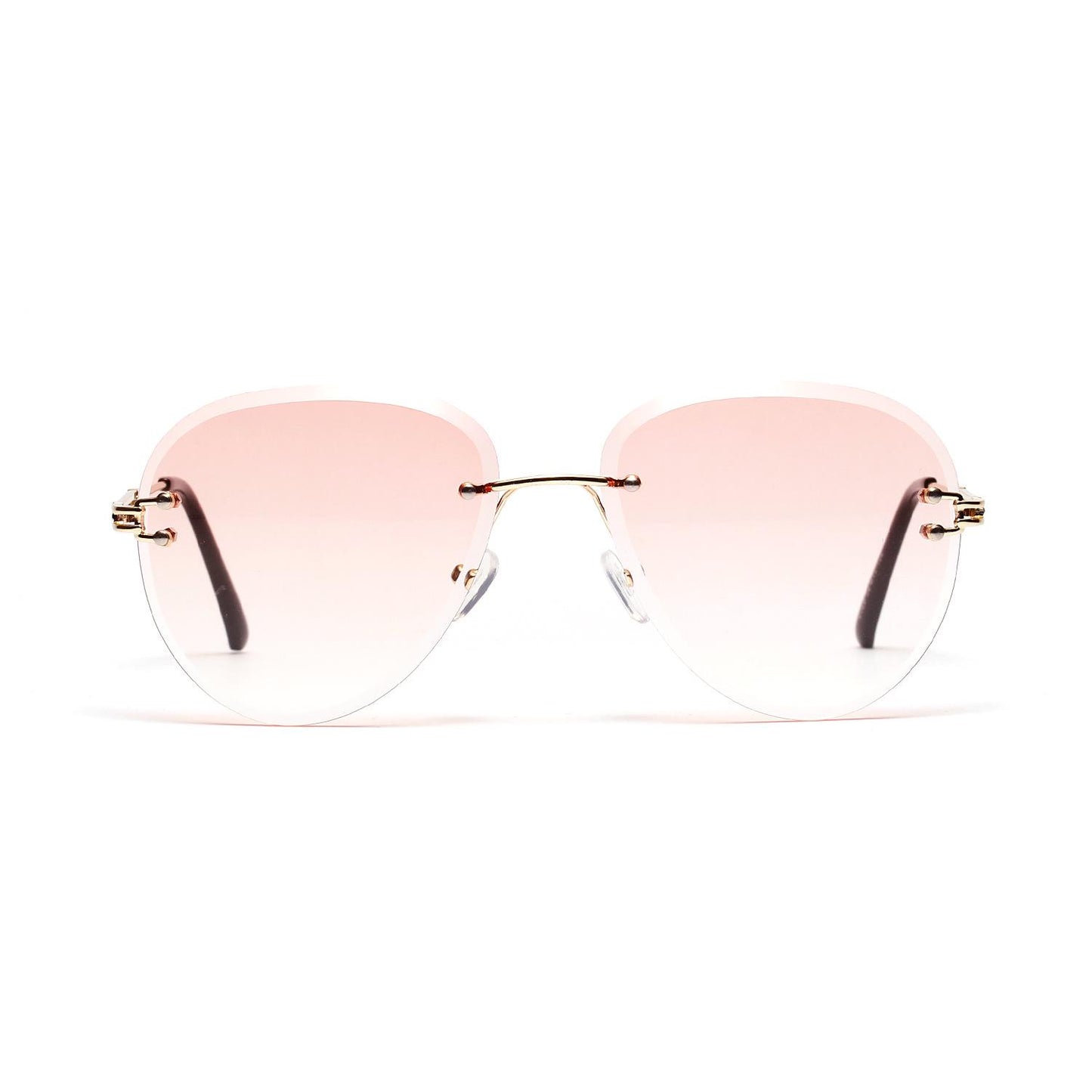 WTEMPO Sunglasses Men's Sunglasses women Borderless Diamond Cut Popular Sunglasses