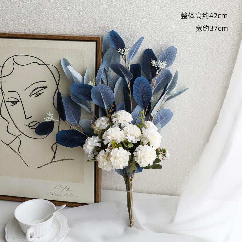 Fake Flower Simulation Bouquet Decoration Decorative Floral Decoration High-end Living Room Eucalyptus Table Flower Display