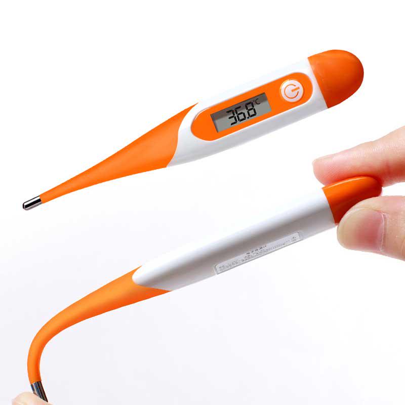 Soft Head Electronic LCD Thermometer Digital Baby Adult Body Fever Temperature Measuring Tools
