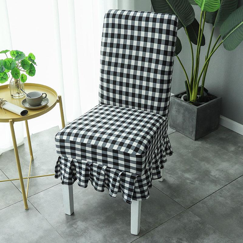 2/4/6PCS Chair Cover Spandex Removable Seat Cover for Dining Room Weddings Party Banquet Office Universal Size
