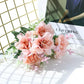 Table Flower Fake Flower Floral Set Table Flower Bouquet Home Decoration Decoration Nordic Simulation Flower Living Room Decoration