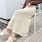 Autumn and Winter Knitted Skirts Women's Mid-length Winter Skirts, A-line Thick Woolen Yarn Winter Sweaters Skirts Long Skirts