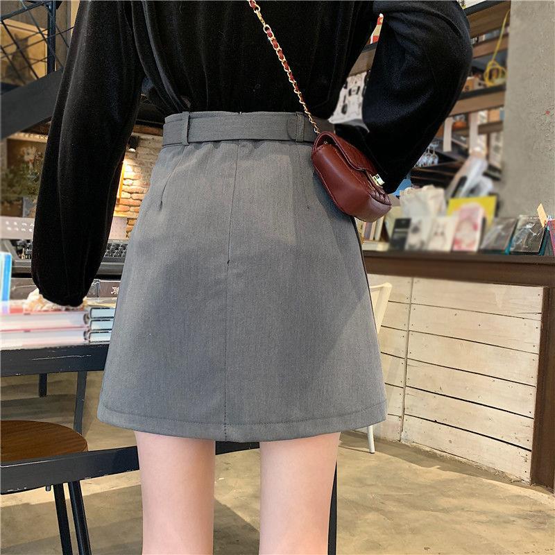 Women Sexy Tight Irregular A-line High Waist  Short Skirt Zipper Elastic Waist Club Casual Home Office