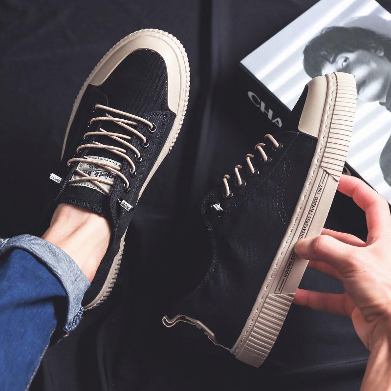 Men's Fashion Sneakers Trend Canvas Shoes Casual Sports Shoes Sneakers