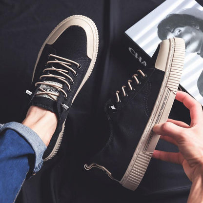 Men's Fashion Sneakers Trend Canvas Shoes Casual Sports Shoes Sneakers