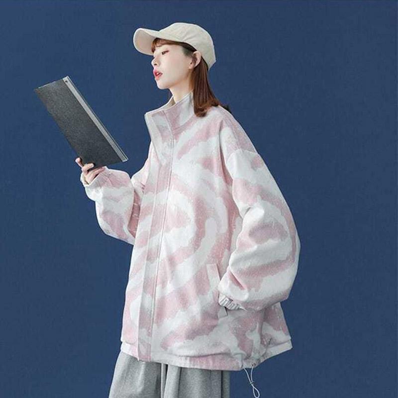 Women Wear Loose and Versatile Retro Coat Jackets for Autumn and Winter