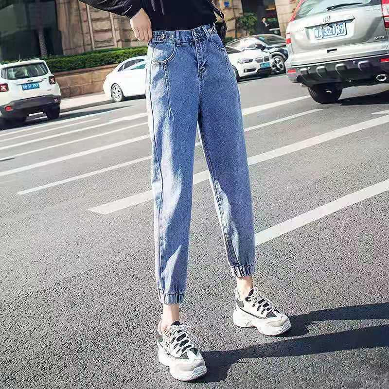 Vintage High Waist Women Jeans Women's Blue Denim Pants Boyfriend Jean Femme for Women Jeans
