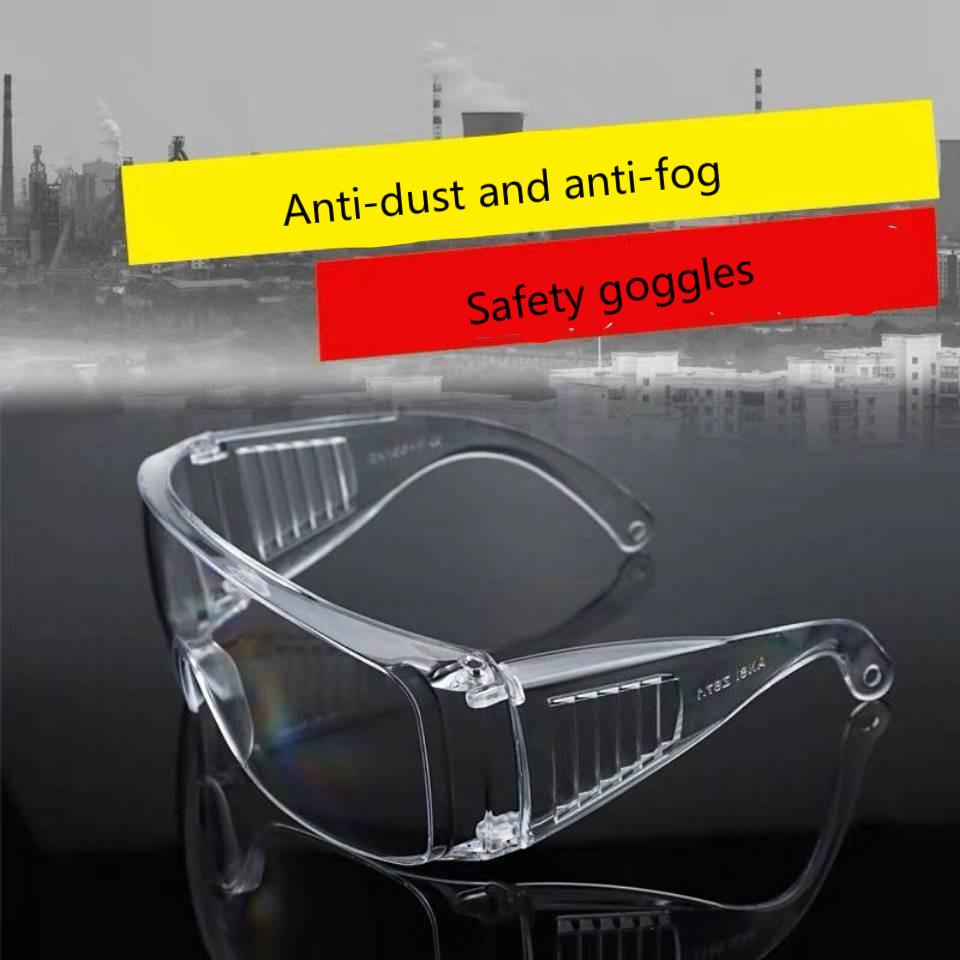 Goggles high quality safety saliva dustproof windproof sand transparent eye protection breathable