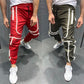 Sports Pants Men's Spring and Autumn Loose and Quick-drying Casual Trousers Luminous Striped Sweatpants Running Fitness Pants Tide