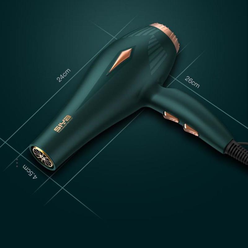 1500W Luxury Hair Dryer Set Blu-ray Care Hot/cold Hair Dryer High Power Barber Equipment for Home Hair Salon