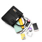 Handbag for Women Leather Laptop Tote Bag Handbag Organiser Storage Umbrella IPAD Insert with Zip
