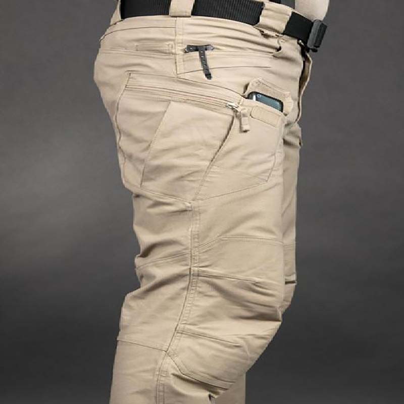 Autumn and Winter Outdoor Hiking Men's Trousers Plus Velvet Trousers Loose Sports Pants