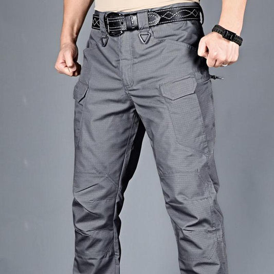 Autumn and Winter Outdoor Hiking Men's Trousers Plus Velvet Trousers Loose Sports Pants