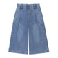Large Size Elastic Waist Embroidered Cropped Jeans Women's High Waist Stretch Harem Pants