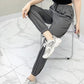 Ice Silk Sports Pants Summer Ladies Loose and Thin Beam Blooming Pants Casual Harem Pants High Waist Thin Sections Versatile