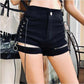 Denim Shorts Women Summer High Waist Sexy Shorts Plus Size Women's Clothing