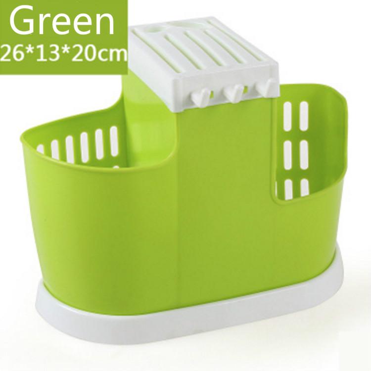 Large Capacity Kitchen Drainer Multi-functional Rack Chopstick Cutlery Spoon Holder Storage Rack