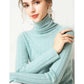 Casual Winter turtleneck Sweater Pullover Women Long Sleeve chic female loose Knit Sweaters thick