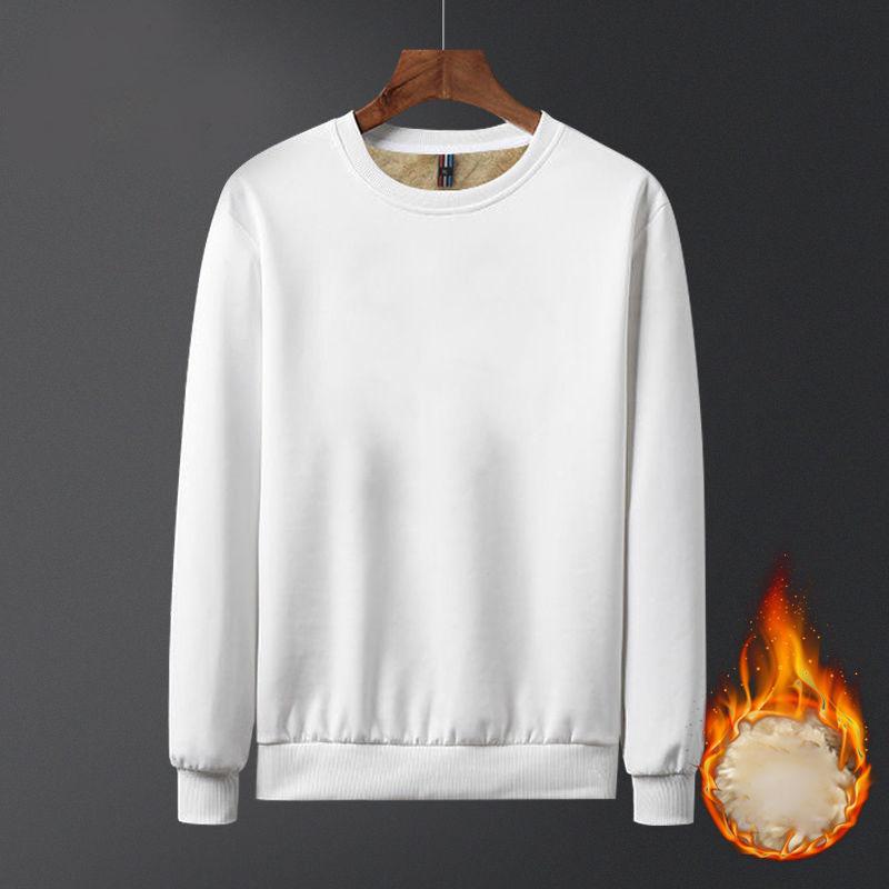Winter Plus Velvet Padded Long-sleeved T-shirt To Keep Warm Inner Wear Bottoming Shirt Top