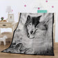 3D Wolf Printing Theme blanket Housewarming Gift Decoration summer blanket Plush blanket