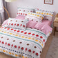 Cheap Four-Piece Bedding Set Quilt Cover Sheet Pillowcases Suit Polyester Anti-Static Delicate Children's Student Princess Style