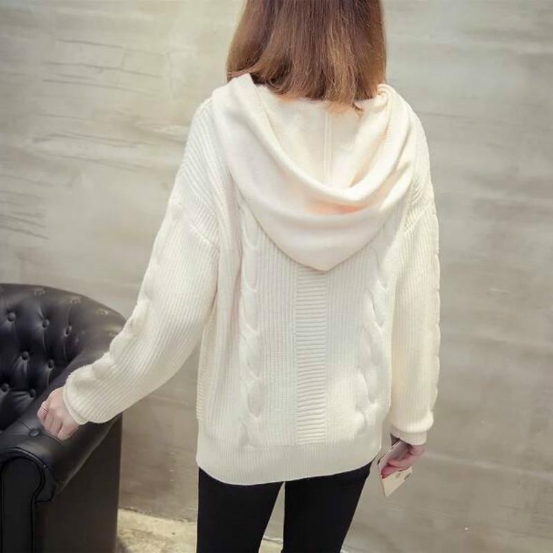 Multi-color Women Soft Hoodies Sweater Twist Solid Color Turtleneck Bottoming Knitwear Top
