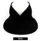 Flexible Adult Hat for Women Anti-UV Wide Brim Visor Hat Easy To Carry Travel Caps Fashion Beach Summer Sun Protection Hats