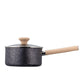 Avocado Color Maifan Stone Milk Pan Non-stick Pan Household Milk Pan General Milk Pan