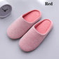 Winter Indoor Women Slippers House Plush Soft Cotton Slippers Non-slip Floor Shoes Home Slippers Women Slides For Bedroom