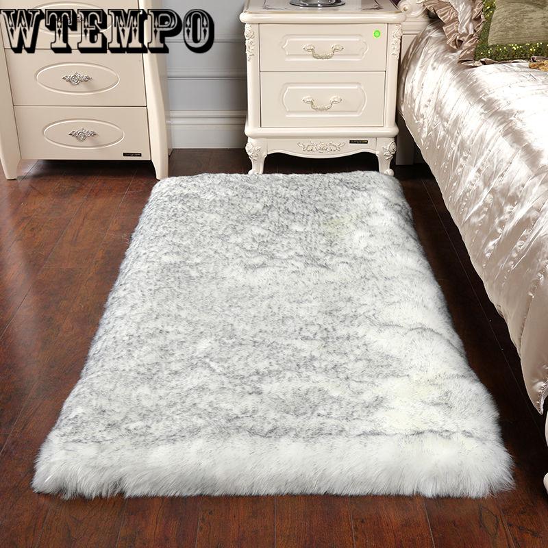 Bedroom carpet bedside mat living room carpet coffee table mat comfortable wool blanket plush carpet