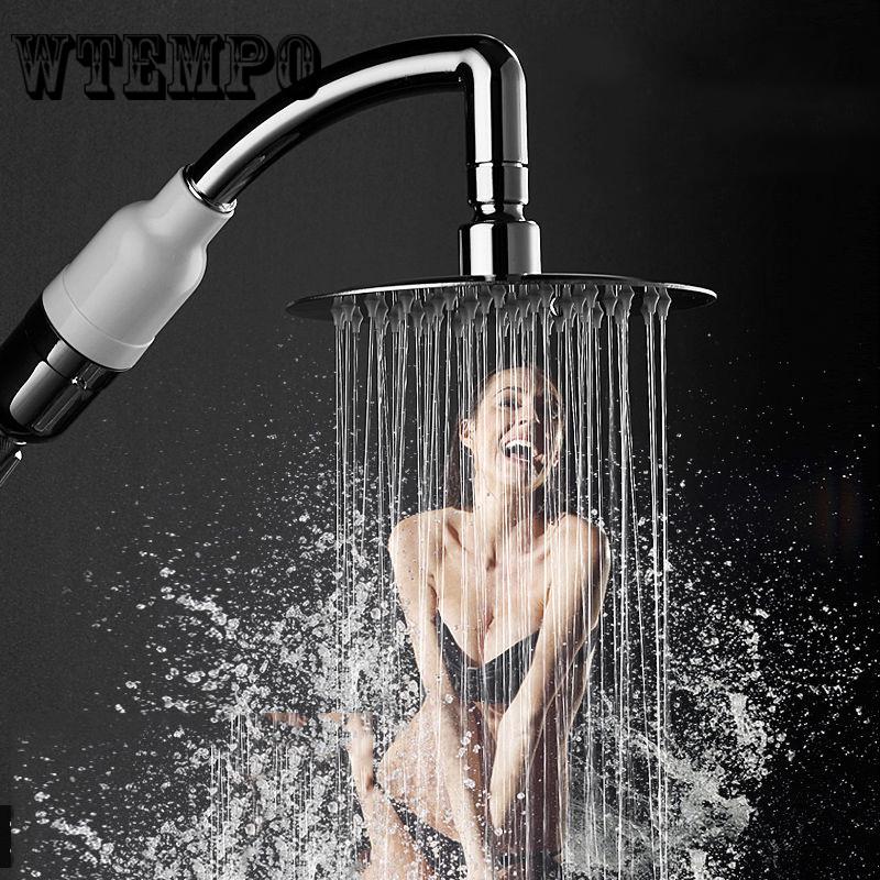 Shower Head Rainfall  4/6 Inch 360 Rotating Shower Head Nozzle Household Home Supplies