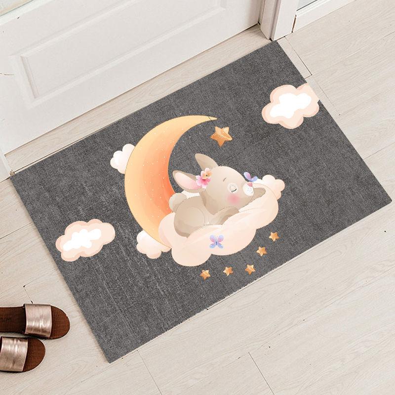 Bathroom Floor Mats Door Absorbent Non-slip Mats Bathroom Door Mats Kitchen Non-slip Floor Mats Bedroom Bedside Mats