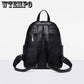 Female Backpack Women Leather Large Capacity Travel Back pack simple style Rucksacks