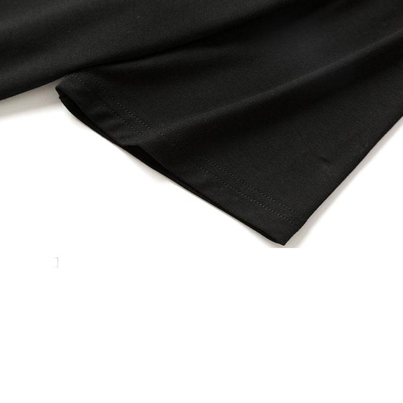 Summer Women's Fashion Irregular Bow Tops Short Sleeve Solid Color Casual Loose T-shirt