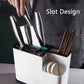 Kitchen Rack Multi-function Knife Rack Storage Rack Insert Knife Seat Chopsticks Tube Drain Storage Rack Kitchen Supplies Tools