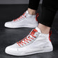 Summer Men's Korean High-top Canvas Shoes Trendy Student Sports Shoes Men's Casual Sneakers