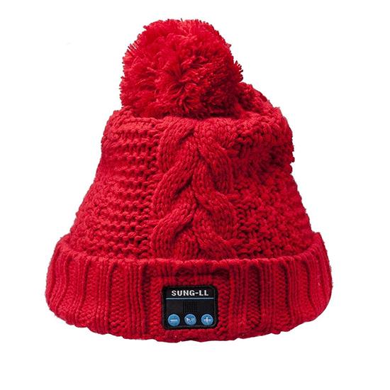 Winter Bluetooth Earphone Wireless Headphone Hat Headset with Mic Sport Hat Sony Stereo Music Caps