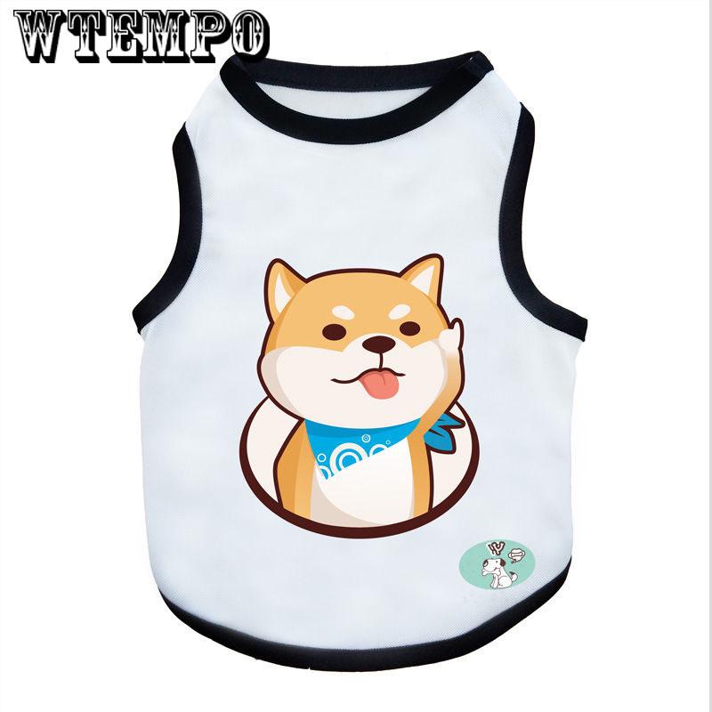 Pet Dog Clothes For Small Dogs Summer Clothes Puppy Clothing Shirt Winter Warm Vest Printed Pet