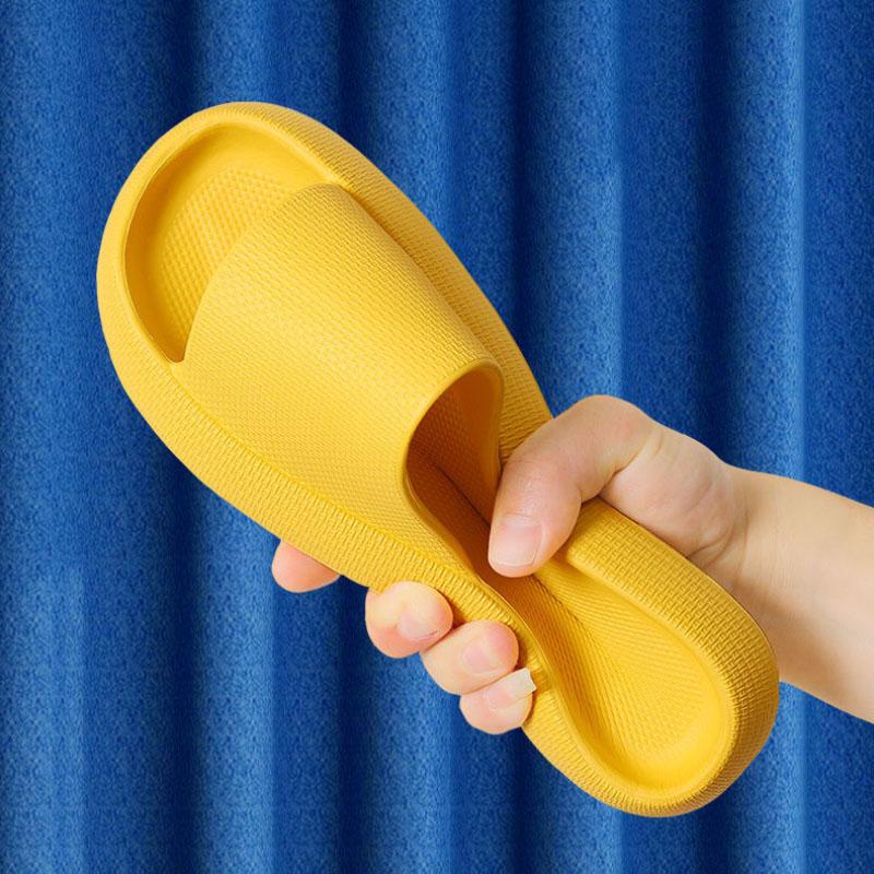 Unisex Quick-drying Thickened Non-slip Sandals Thick Sole House Slippers Bathroom Footwear Summer Beach Sandal Slipper