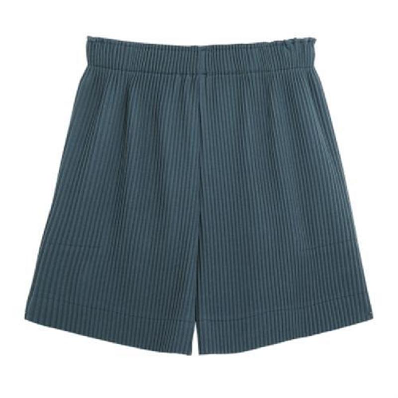 Plus Size Women's 200 Kg Loose Wild Straight High Waist Five-point Pants Casual Wide-leg Shorts Women Summer