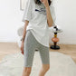 Summer Thin Five-point Leggings Women Wear Thin Yoga Pants Tight High Waist Elastic Sports Pants Cycling Shorts