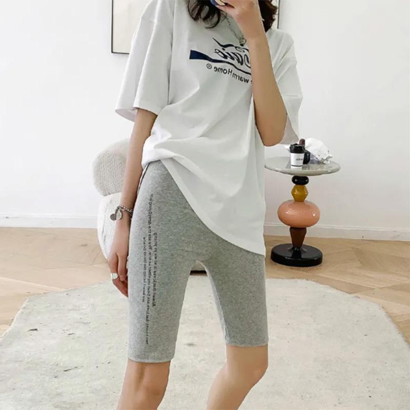 Summer Thin Five-point Leggings Women Wear Thin Yoga Pants Tight High Waist Elastic Sports Pants Cycling Shorts