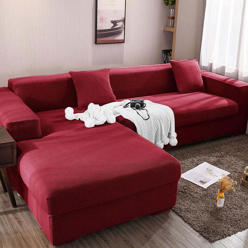 Soft Plush Sofa Cover Sofa Cushion Universal Sofa Cover Four Seasons Non-slip Sofa Cushion Cover Home Textile