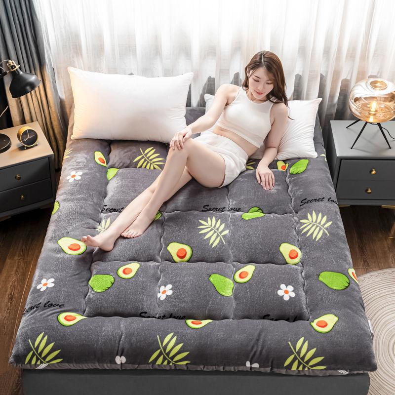 Thickened Lamb Velvet Soft Mattress Non-slip Foldable Student Dormitory Sleeping Pad