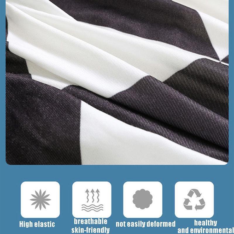 1/2/3/4 Seat Printed Magic Sofa Cover Sectional Sofa Slipcovers Stretchable Elastic Sofa Cover for Living Room Couch Cover Armchair Cover