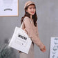 Japanese Retro Simple and Fresh Portable Canvas Bag Green Bag Women Large Capacity Shoulder Bag Shopping Bag Women