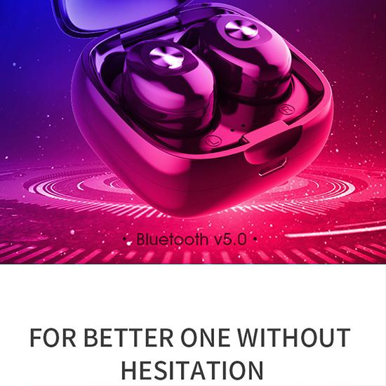 Waterproof 5.0 Earphones Bluetooth Mini HIFI TWS Earbuds Wireless Headphones Noise Reduction Headset