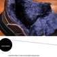 Winter Boys' Cotton Shoes Children's Plush Flat Bottom Snow Shoes British Style Large Size Warm Cotton Shoes