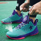 36-45 Men Mesh Sneakers Wear-resistant Basketball Shoes Deodorant Comfortable High-top Running Shoes